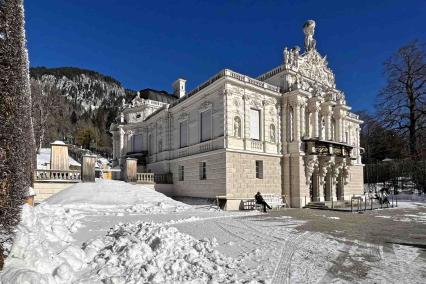 Schloss Linderhof Winter