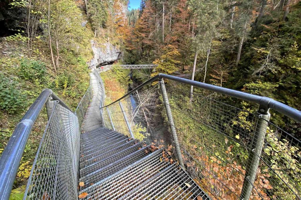 Wanderung Breitach Metalroste