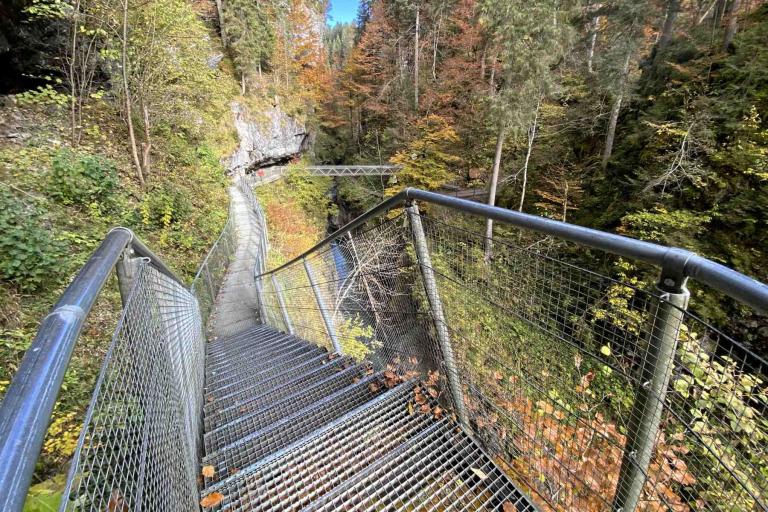 Wanderung Breitach Metalroste