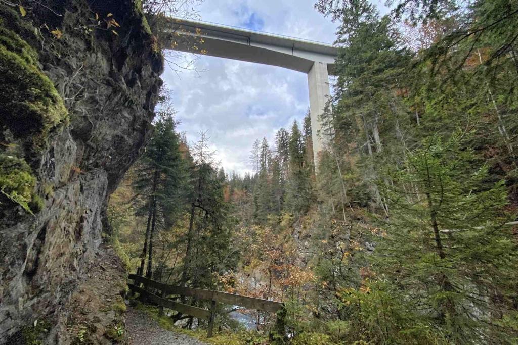 Wanderung Breitach Neue Schwendebrücke