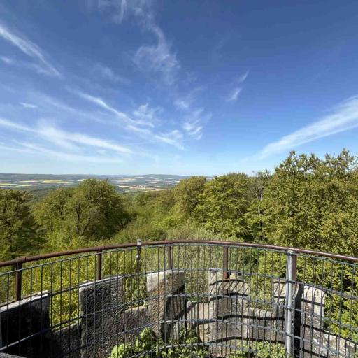 Deister Nordmannsturm Panorama
