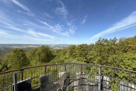 Deister Nordmannsturm Panorama