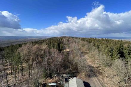 Deister Ausblick vom Annaturm