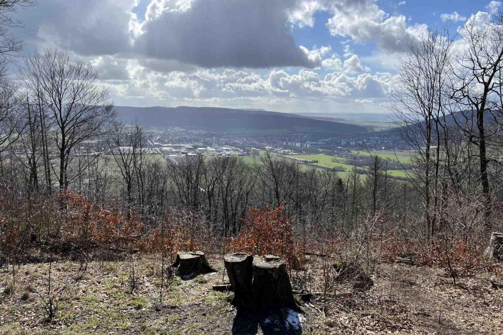 Bielstein Bielstein Blick auf Springe