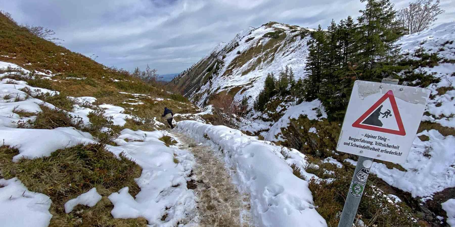 Wanderung Riezler Alpe Kanzelwand
