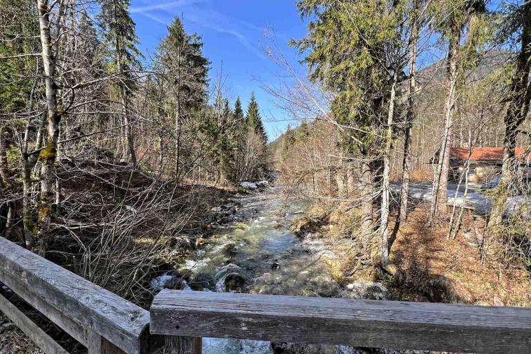 Kreuth Klamm Weißachbrücke