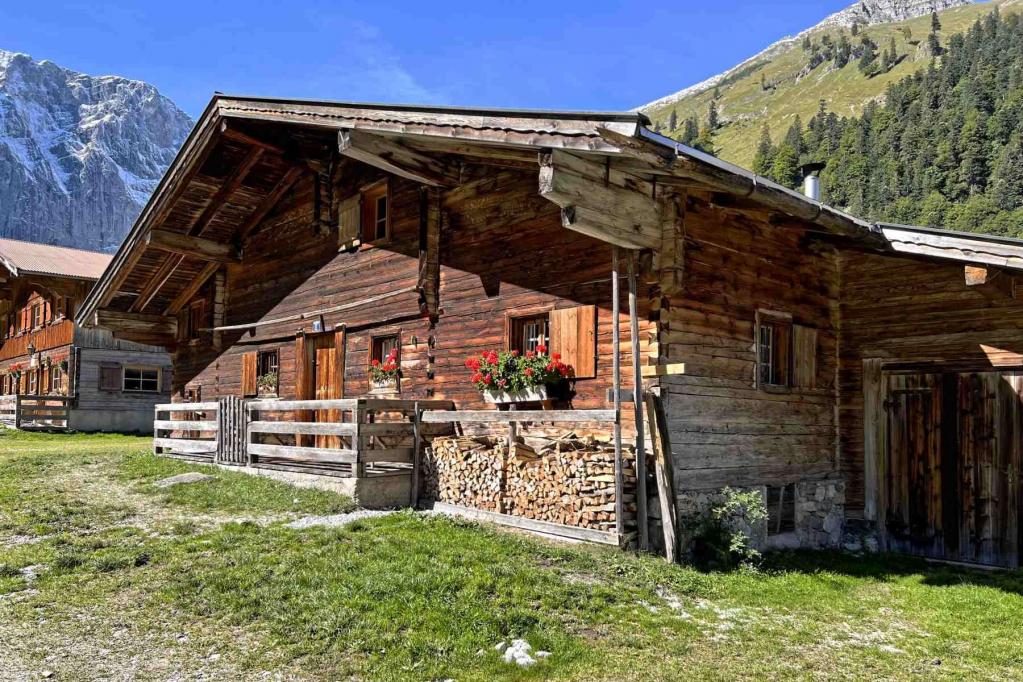 Engtal Engalm Holzhaus