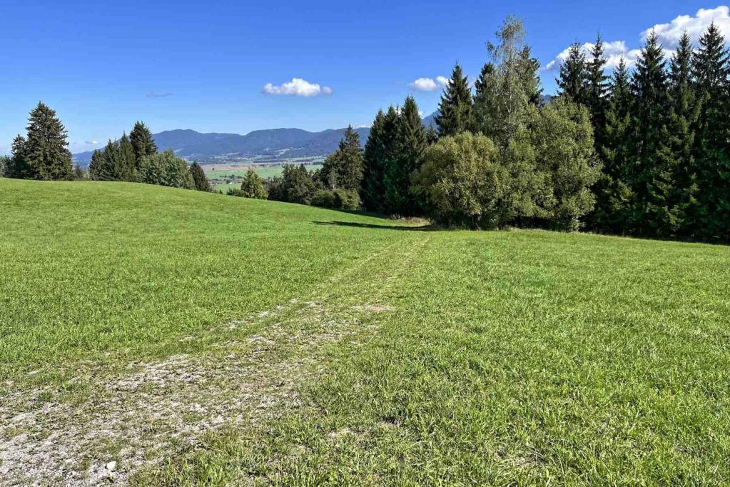 Wanderweg Glentleiten Abzweig Kreutalm