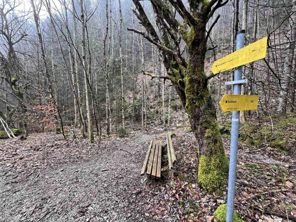 Wegweiser Ende Pionierweg
