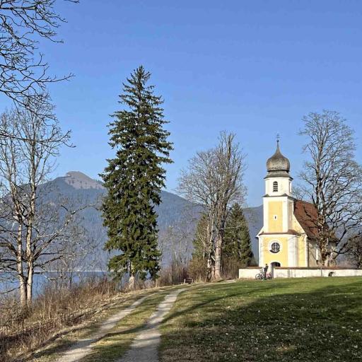 Walchensee Kirche St. Magareth