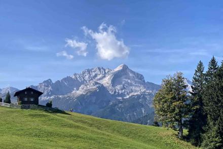 Wanderung Eckbauer Elmauer Alm Klais