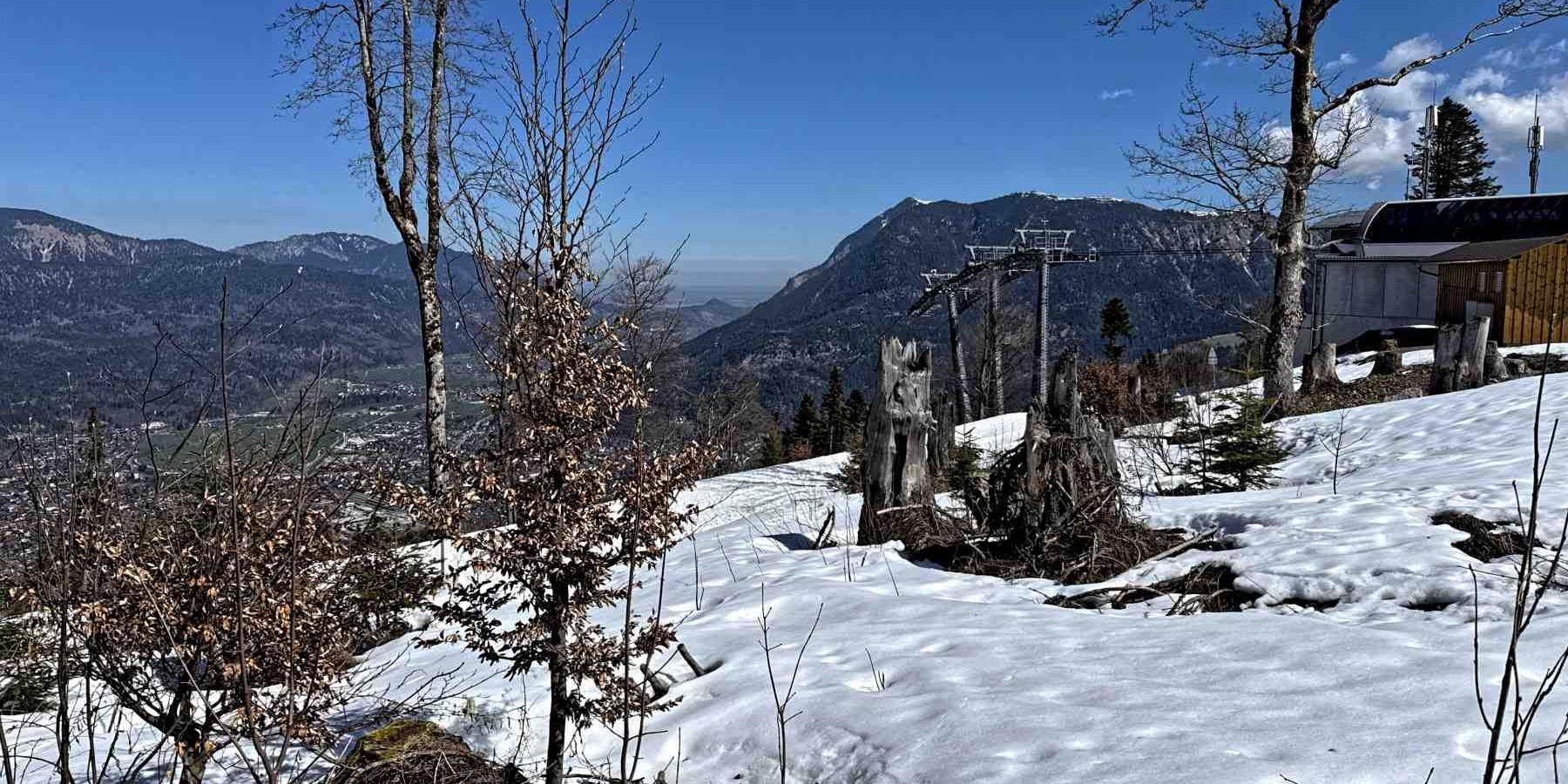 Hausberg - Blick zum Wank