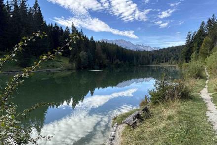 Wanderung Tennsee Grubsee Barmsee