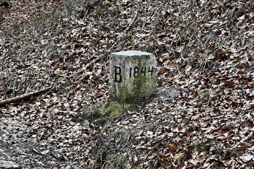 Mittenwald Franzosensteig Grenzstein