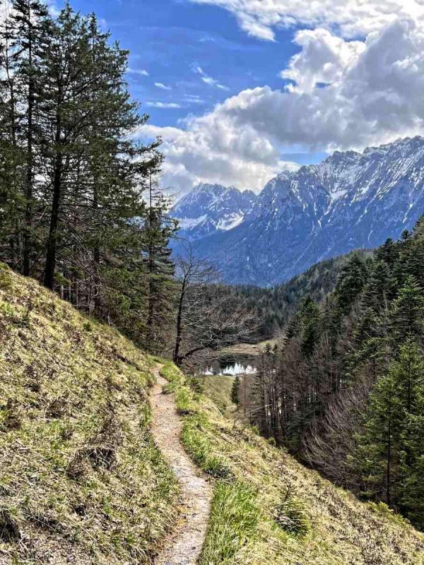 Mittenwald Franzosensteig Pfad