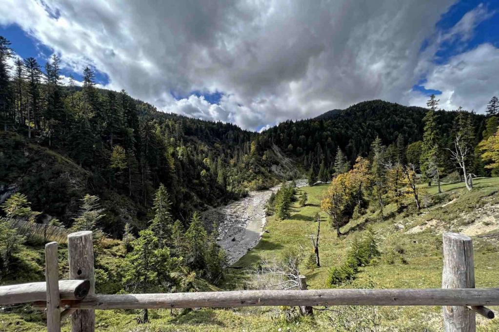 Finzbachtal Aussicht Finzalm