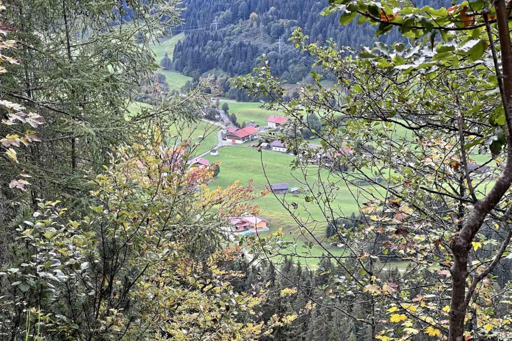 Krün Blick auf Gerold