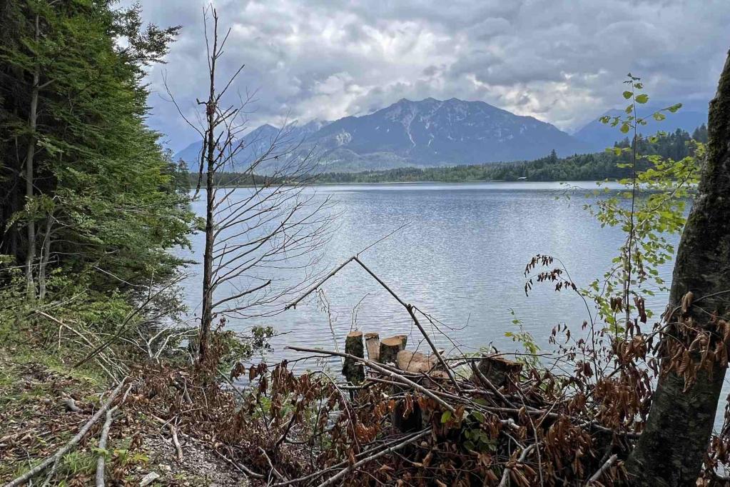 Barmsee Blick zum Karwendel