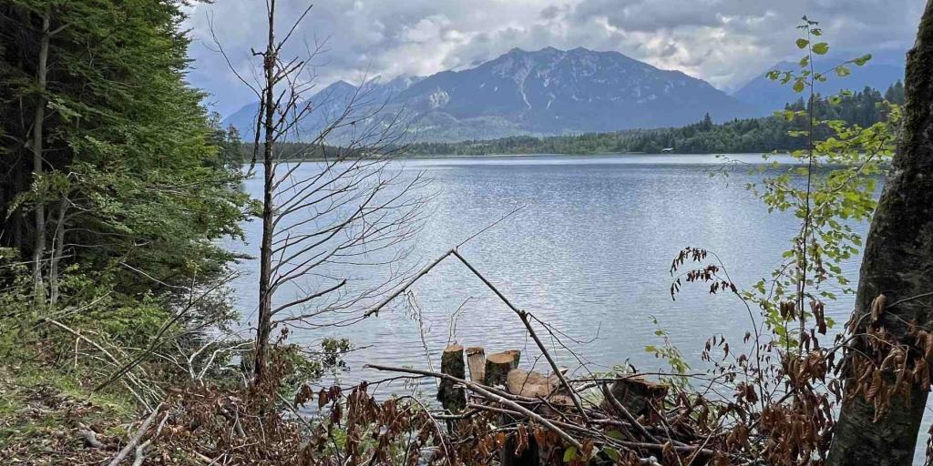 Barmsee Blick zum Karwendel