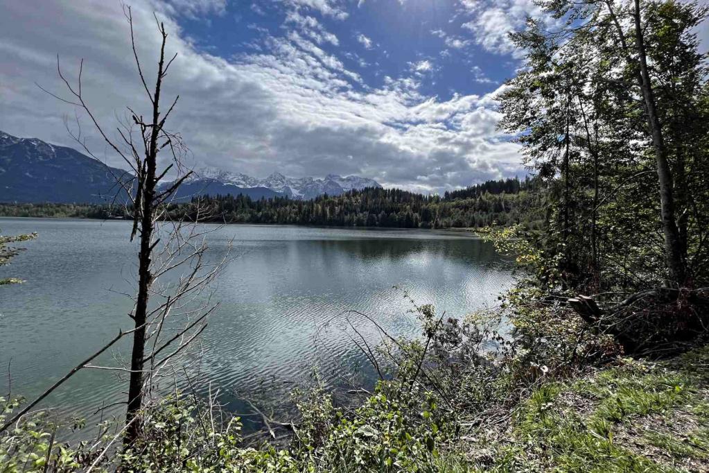 Krün Uferweg Barmsee