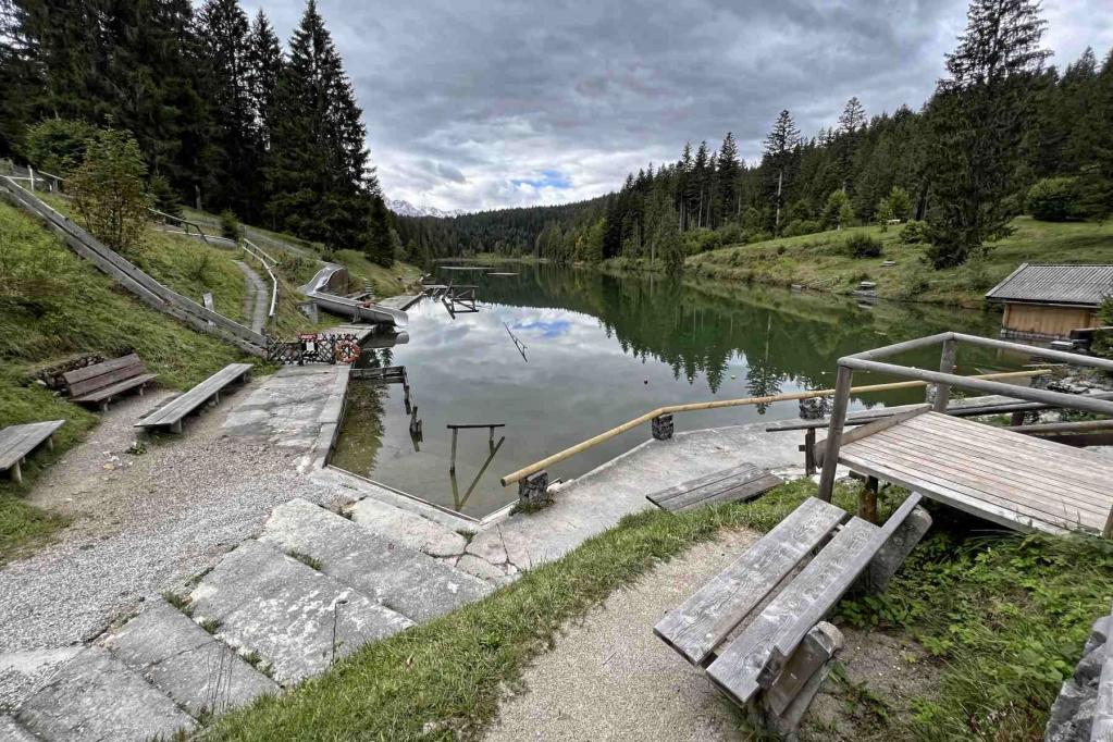 Krün Grubsee Badeanstalt