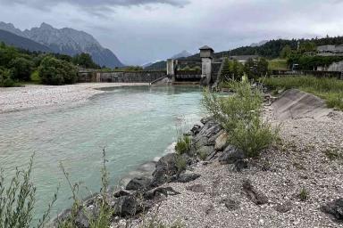 Isar Natur Erlebnisweg Stausee