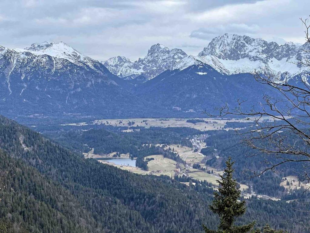 Blick Geroldsee Karwendel