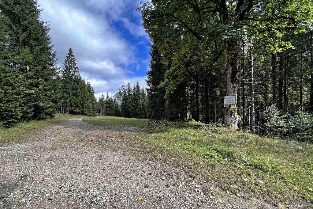 Wanderweg Kreuzung Kälbersteig