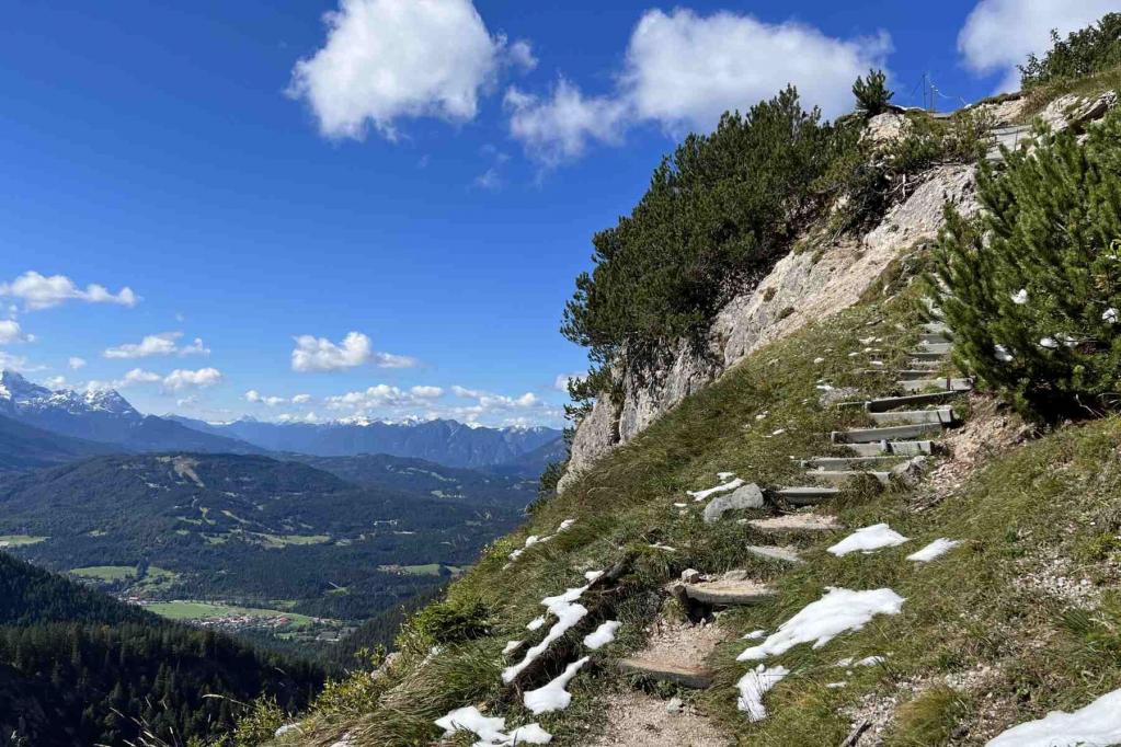 Weg Hochlandhütte Bankerl