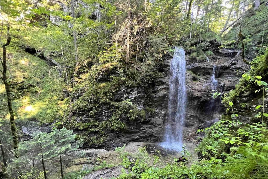 Wallgau Kleiner Wasserfall