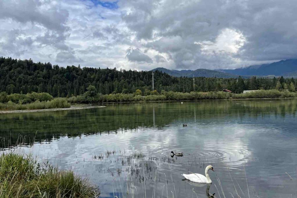 Krün Isarstausee