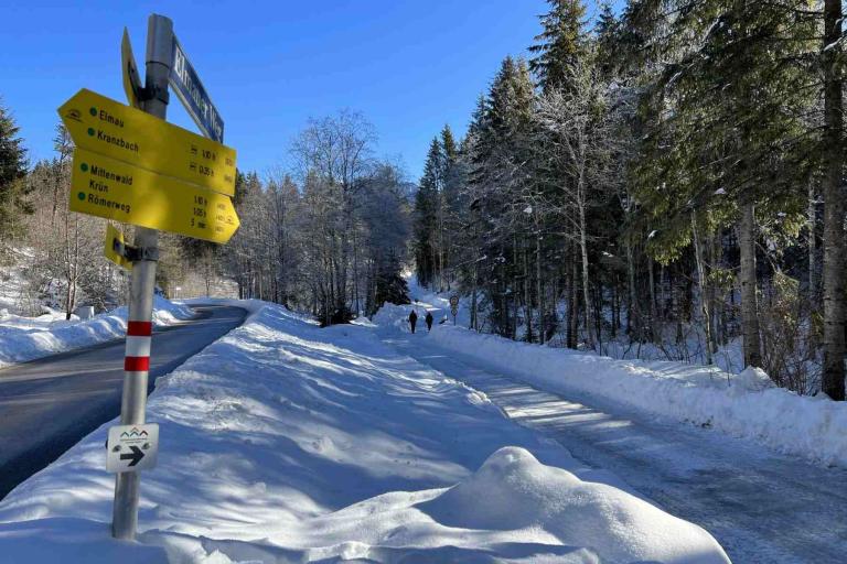 Winterwanderung Klais Römerweg