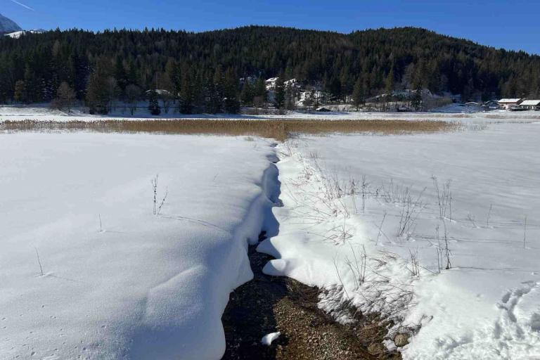 Winterwanderung Mittenwald Schmalensee