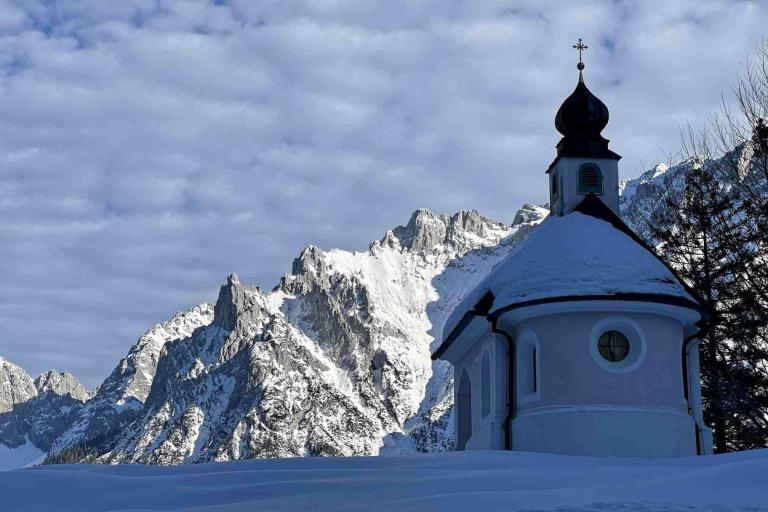 Winterwanderung Lautersee Kapelle Maria Königin