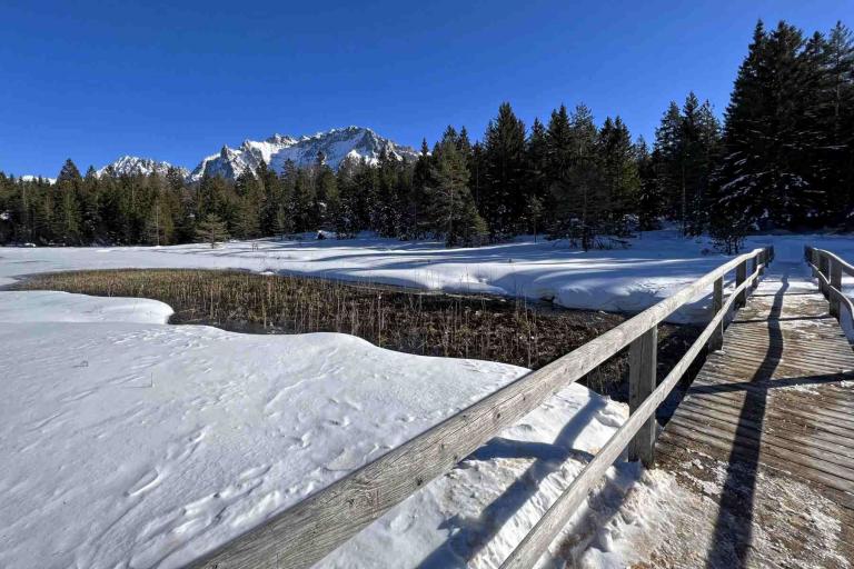 Mittenwald Lautersee Abfluss Lain