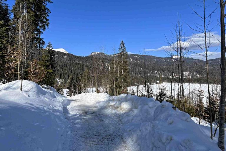 Winterwanderung Grubsee Barmsee