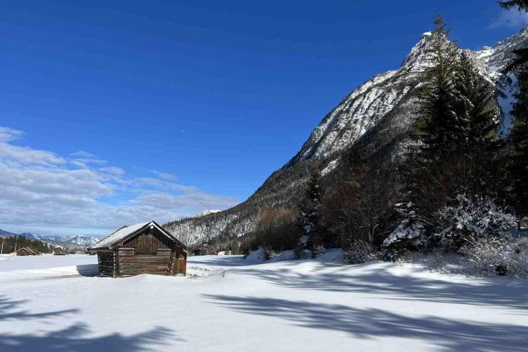 Mittenwald Winterwanderung Hoffeld Karwendel